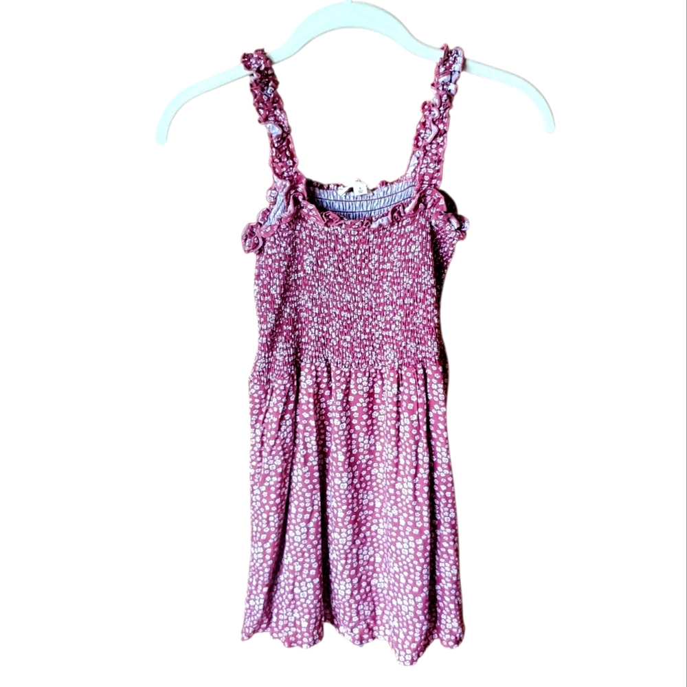 PacSun LA Hearts Garden Girl Smocked Floral Sun Dress S